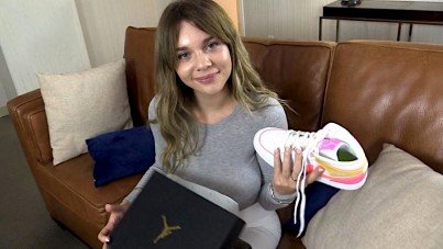 the cutie and the glowing sneakers 1