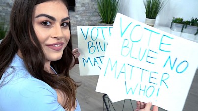 vote blue no matter who! 4